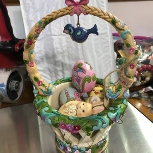 Jim Shore Easter Basket,